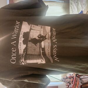 Once A Warrior Men's Short Sleeve Tee - Black